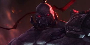 Создать мем: sion, League of Legends, сион арты лол