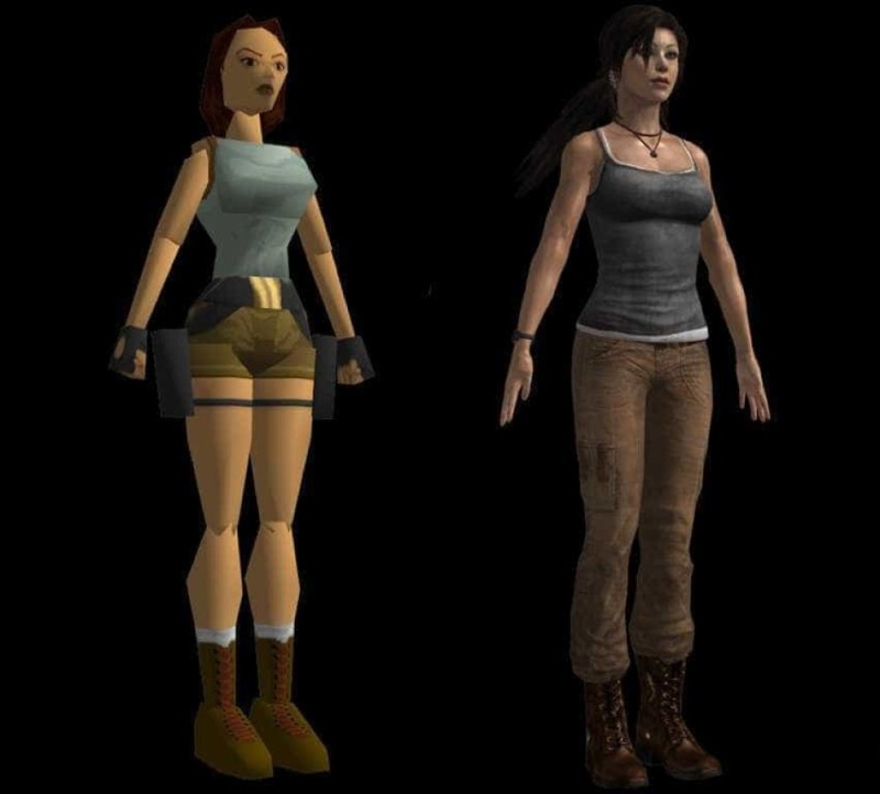 Create meme: Lara Croft 1996, Lara Croft 1, The image of Lara Croft