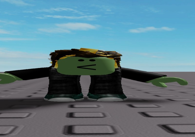 Create meme: Nicky Roblox, roblox crash, game get