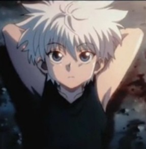 Create meme: killua, killua 1999 aesthetics, hunter killua