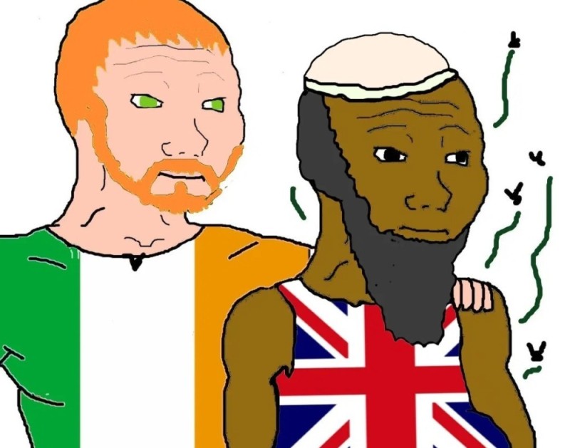 Create meme: ira pepe, The Irish language, nordic memes