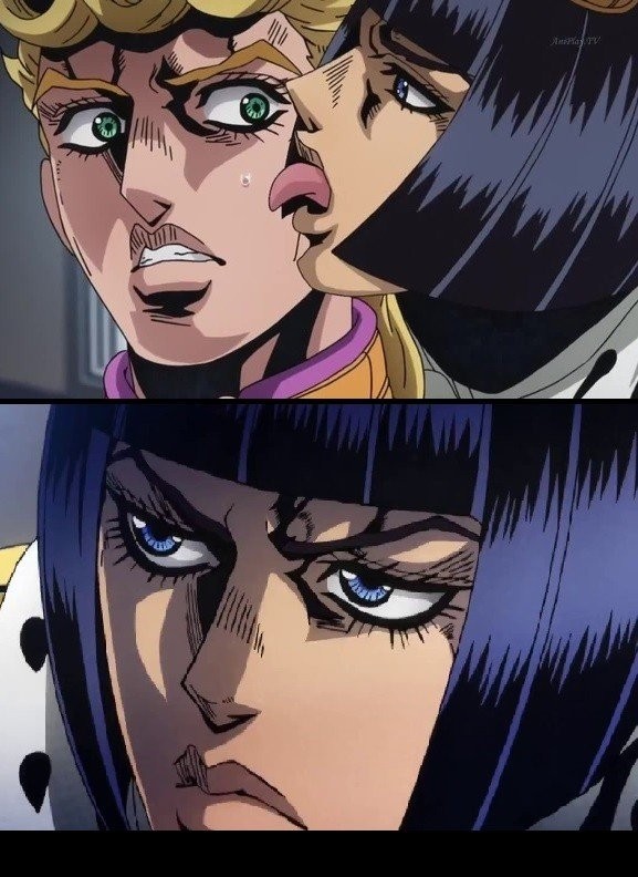 Create meme: jojo buccelatti the taste of a liar, Bruno Buccellati and giorno, Bruno buchelatti jojo