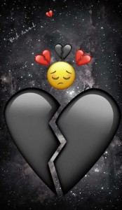 Create meme: broken heart, love, heart