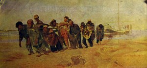 Create meme: the picture barge haulers on the Volga, Ilya Repin barge haulers on the Volga, Ilya Repin barge haulers on the Volga