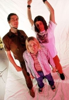 Create meme: Kurt Cobain , nirvana , nirvana group