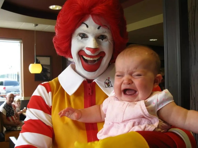 Create meme: McDonald Ronald, the clown Ronald McDonald , clown 