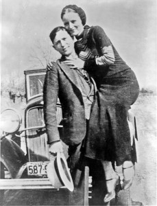 Create meme: Bonnie Parker, Bonnie Parker and Clyde barrow, Bonnie and Clyde photo
