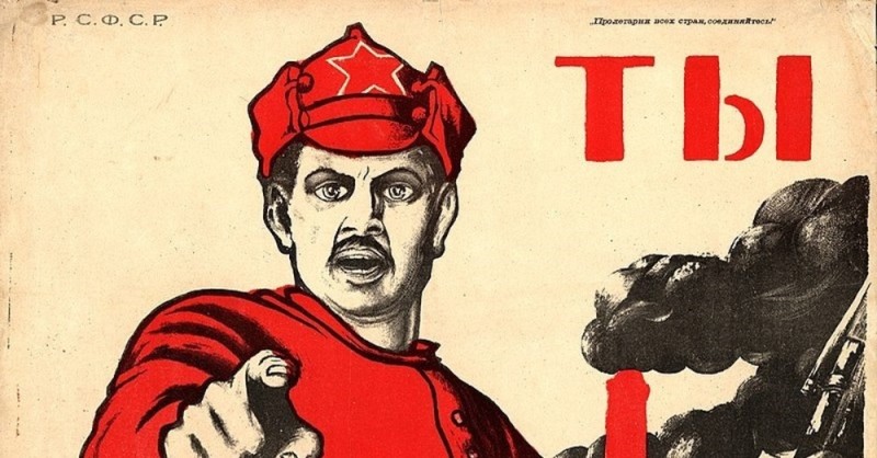 Create meme: poster , Soviet poster and you volunteered, have you signed up as a volunteer?