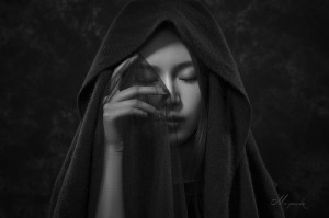 Create meme: portraits, dark beauty