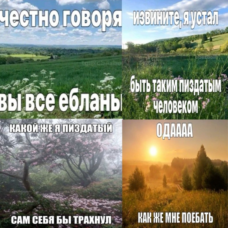 Создать мем: людей, христианские мемы, мем природа