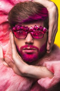 Create meme: rose-colored glasses, men, male