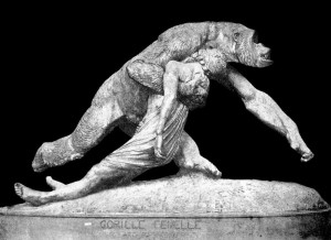 Create meme: sculpture, dog sculpture, the sculpture of the discus thrower