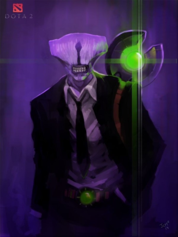 Создать мем: войд, faceless void dota 2, войд дота