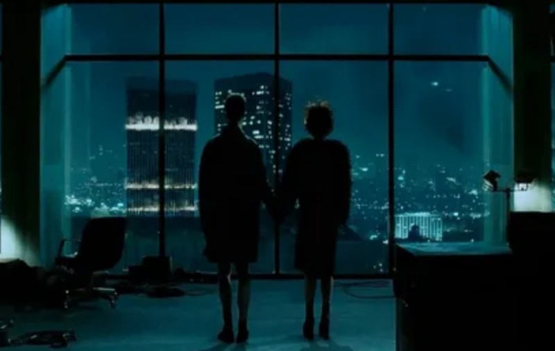 Create meme: Marla and Tyler, Marla and Tyler final scene, fight club final scene