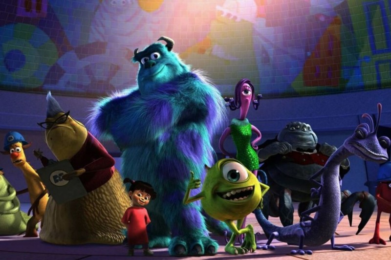 Create meme: monsters Inc cartoon 2001, monsters corporation, monster corporation heroes