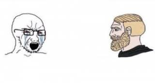 Create meme: a man with a beard meme, the man with the beard meme, beard meme 