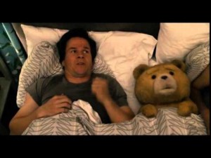 Create meme: ted 2, the third wheel 3, Ted is a third wheel