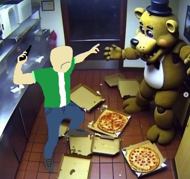 Create meme: Animatronics Pizzeria, Does Freddy's pizzeria exist, pizzeria Freddy