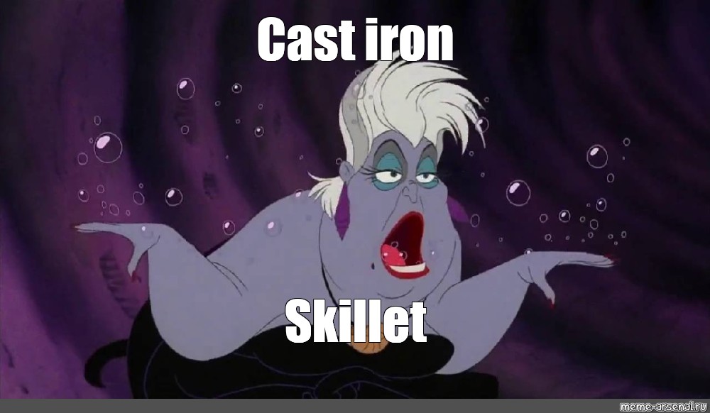 Meme Cast Iron Skillet All Templates Meme 