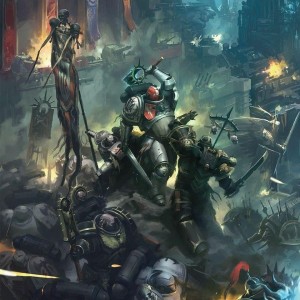 Создать мем: воины хаоса warhammer 40000, warhammer fantasy хаос арт, примарис космические волки вархаммер 40000 арт