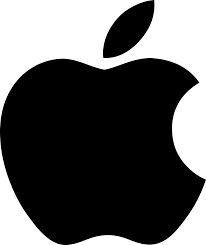 Создать мем: эмблема эппл трафарет, флэт логотип apple, логотип эпл