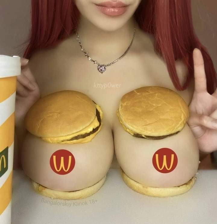 Create meme: McDonald's rolls, McDonald's asmr, big yellow m