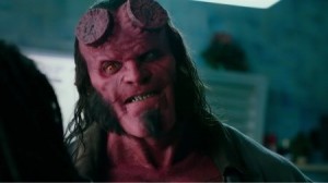 Create meme: Hellboy 2019 trailer in Russian, Hellboy, Hellboy actors 2019
