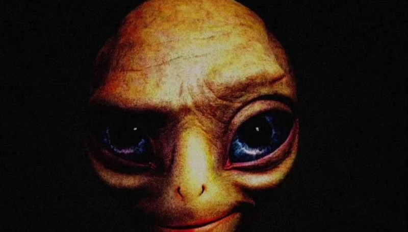 Create meme: The alien in, An alien with big eyes, The alien is Paul