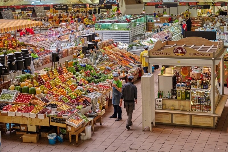 Create meme: grocery market, market, wholesale food market