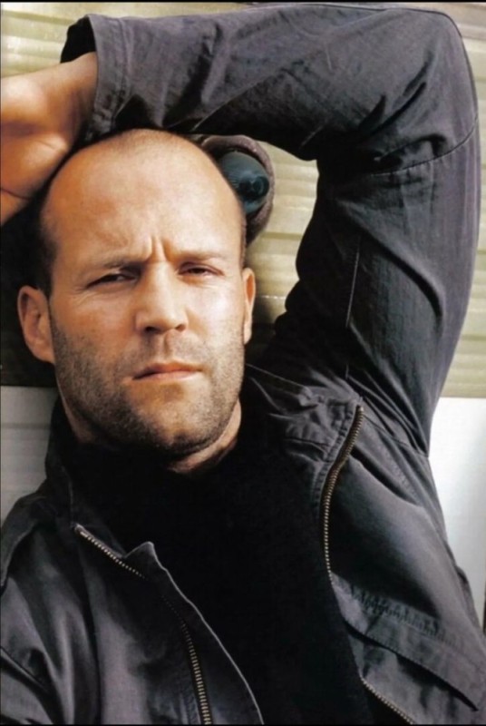 Create meme: meme Jason Statham, Jason Statham biography, Jason Statham bald