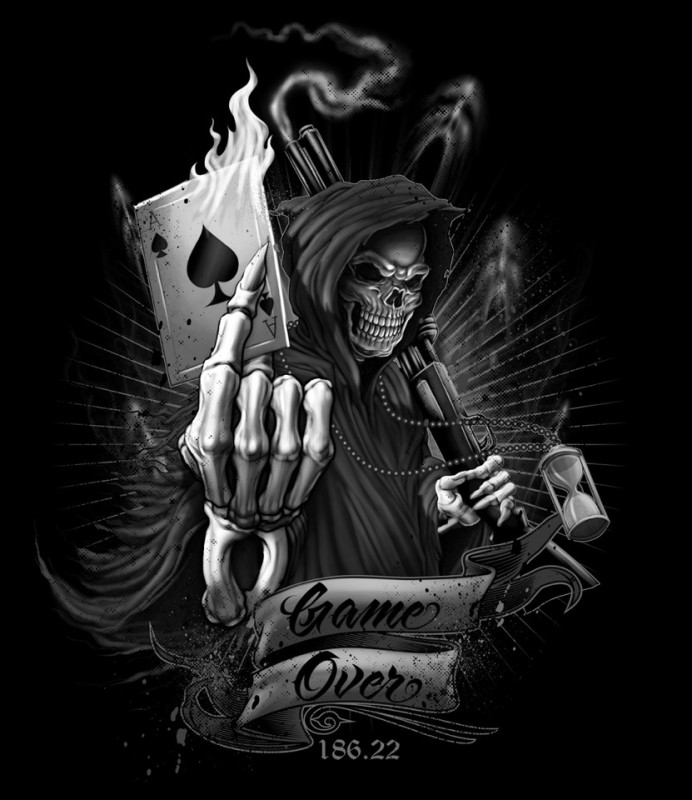 Create meme: the grim Reaper , The skeleton is evil, The skull of the ghost rider