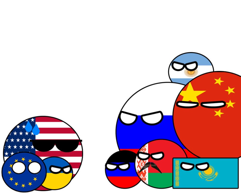 Create meme: contribution, country country balls, Countryball is an alternative future of the world