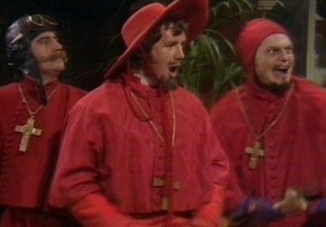 Create meme: Monty Python Inquisition, the Spanish Inquisition series, The Spanish Inquisition
