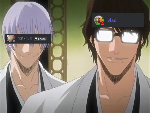 Создать мем: aizen bleach, ичимару, аниме блич