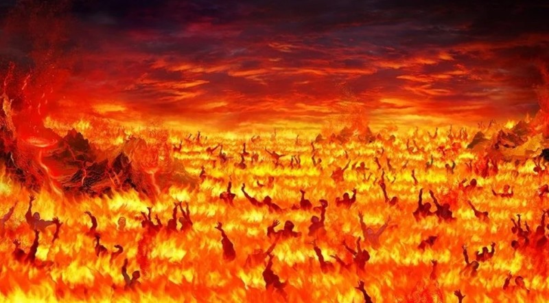 Create meme: gehenna of fire in Dante, Gehenna , the fire and brimstone hell