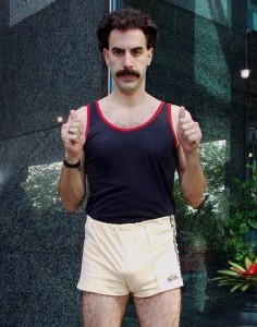 Create meme: freddie mercury, Huey Lewis Borat, Borat Freddie mercury