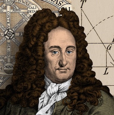 Create meme: gottfried wilhelm leibniz, leibniz drawing, great mathematicians portraits of leibniz