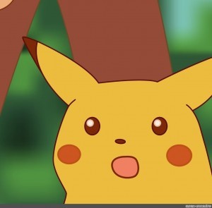 Create meme: Pikachu shocked, Pikachu meme, Pikachu memes