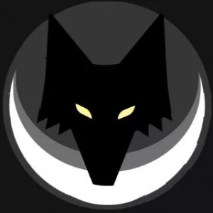 Create meme: wolf emblem