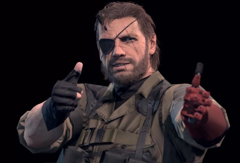 Create meme: solid snake, solid snake art, big boss