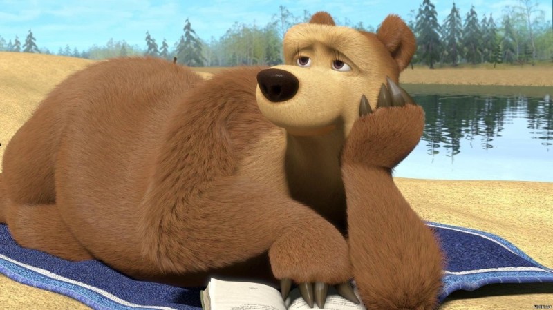 Create meme: The bear from Masha and the Bear, the bear and the bear from the cartoon Masha and the bear, masha the bear and the bear