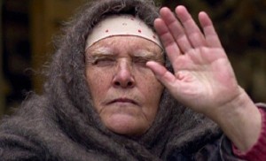 Create meme: series blind woman Nina, grandmother Nina blind, Baba Nina blind clairvoyant
