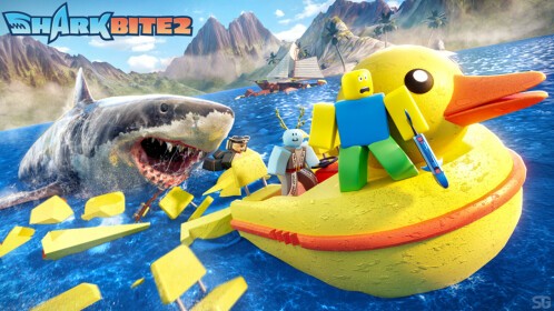 Create meme: Shark roblox game, sharkbite codes, get the game