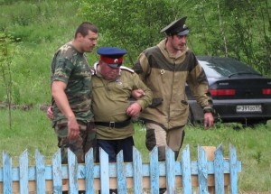 Create meme: Cossacks, gryazinskiy Cossacks, the strength of the Cossacks