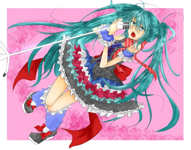 Create meme: Vocaloid Miku Hatsune , miku hatsune art, hatsune miku vocaloid