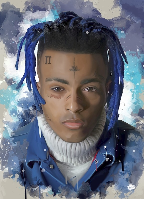 Create meme: xxxtentacion kanye, xxxtentacion's mother, xxtentacion