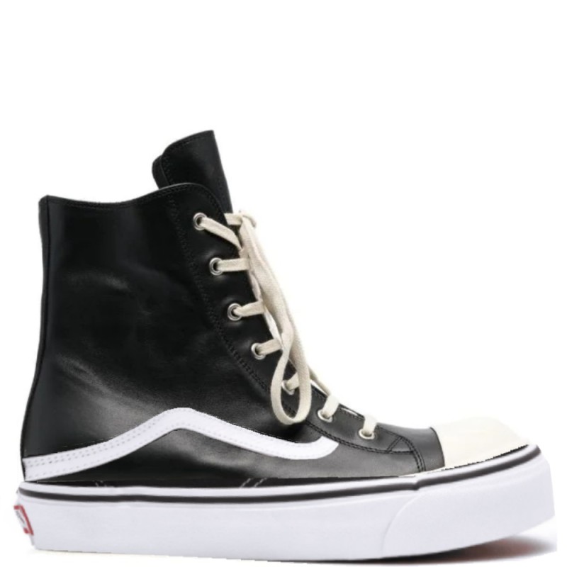 Create meme: high sneakers, rick owens sneakers are high, converse high