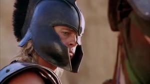 Create meme: Troy Achilles vs bahria, Troy movie Achilles