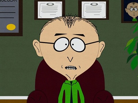 Create meme: Mr. McKee south park, Mr. Mackey South Park, South Park psychologist