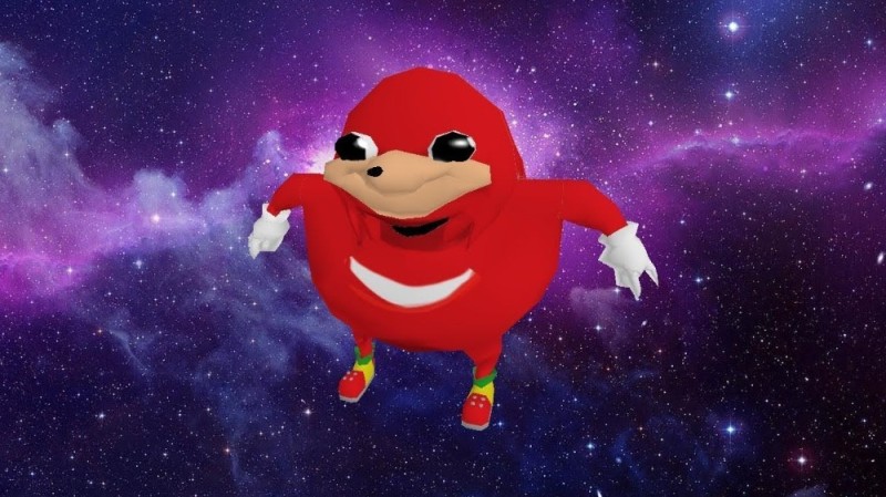 Create meme: Uganda knuckles, knuckles, knuckles meme